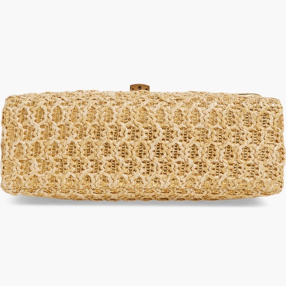 Kurt Geiger Gold Shoulder Bag with Scarf - Picture 7 of 7